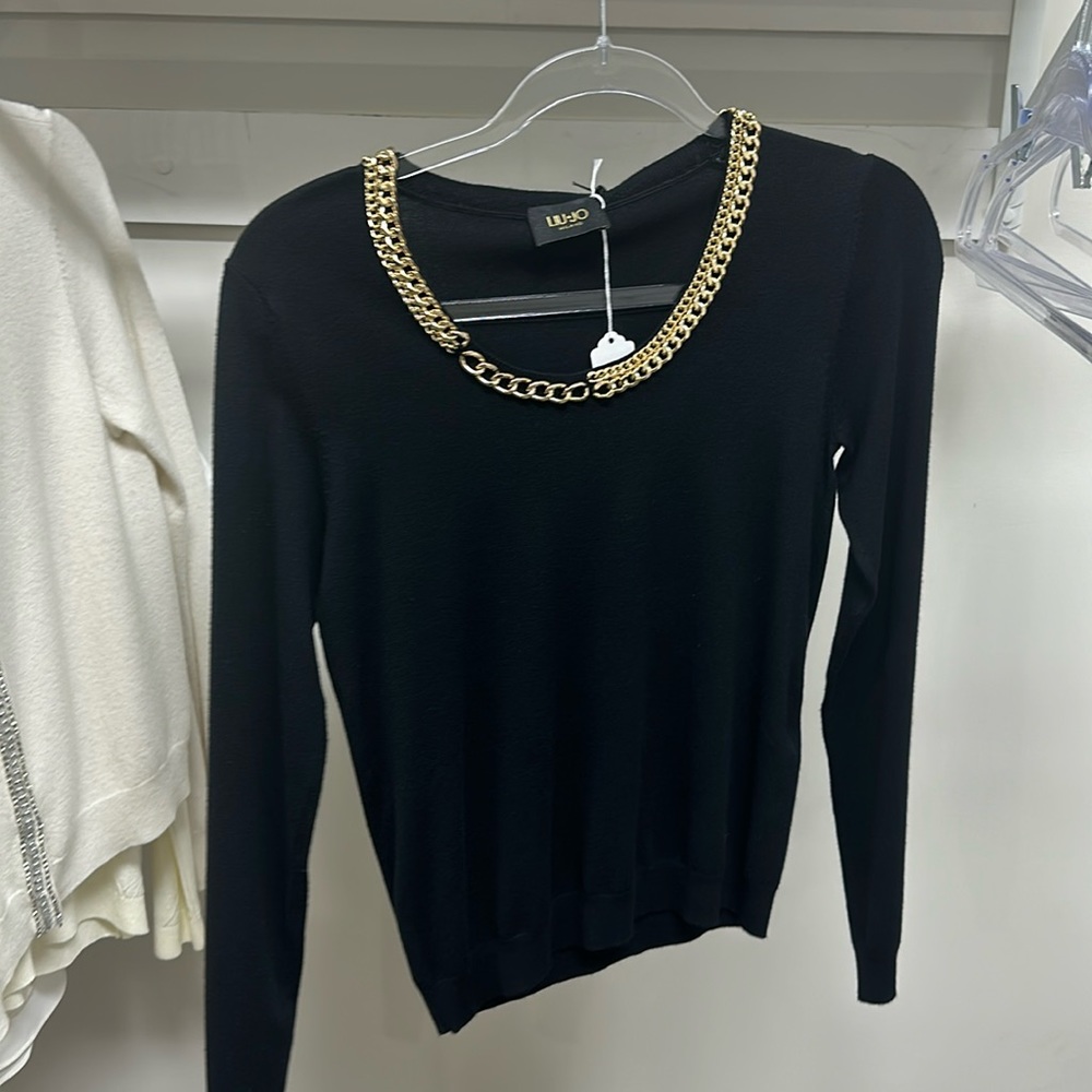 BRAN NEW LIU JO CHAIN CREWNECK